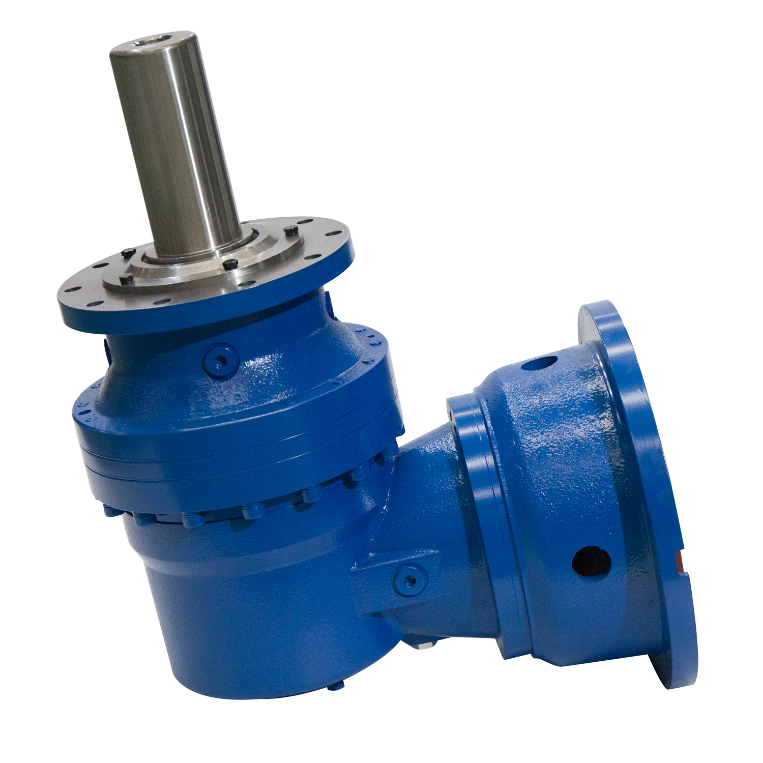 Gearbox Planetary Terpasang Flange Sudut Kanan